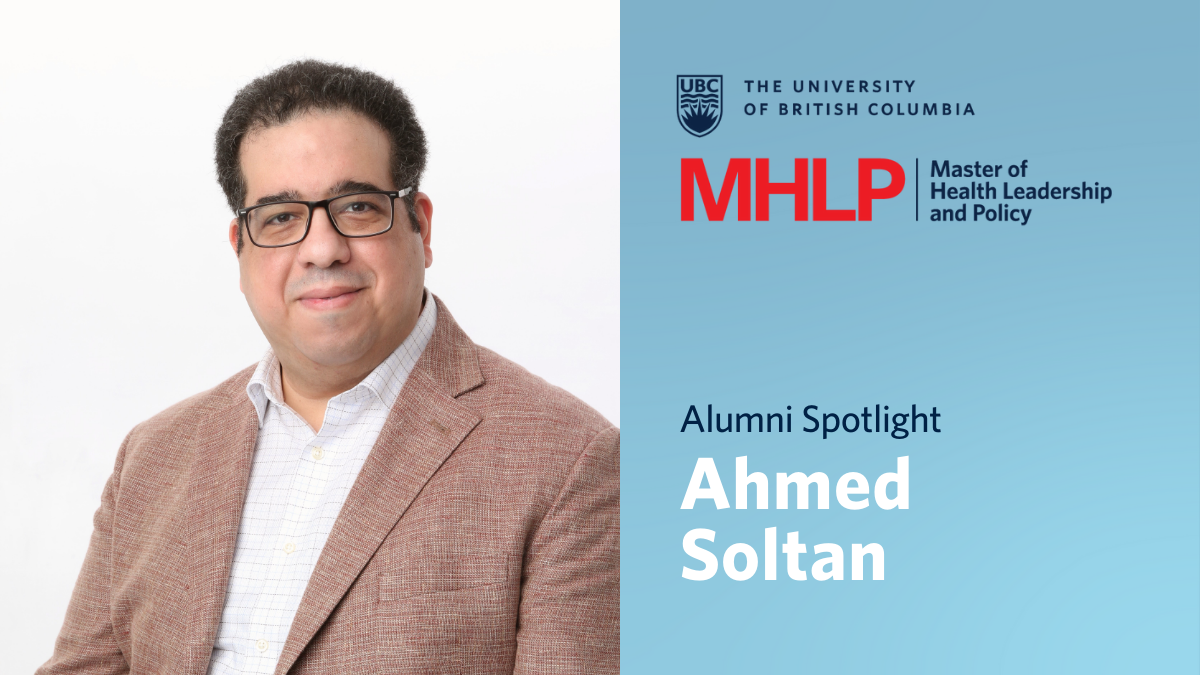 Alumni Spotlight: Ahmed Soltan