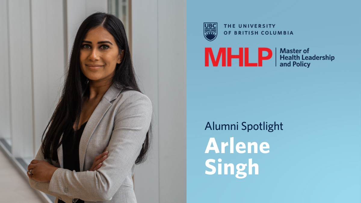 Alumni Spotlight: Arlene Singh 