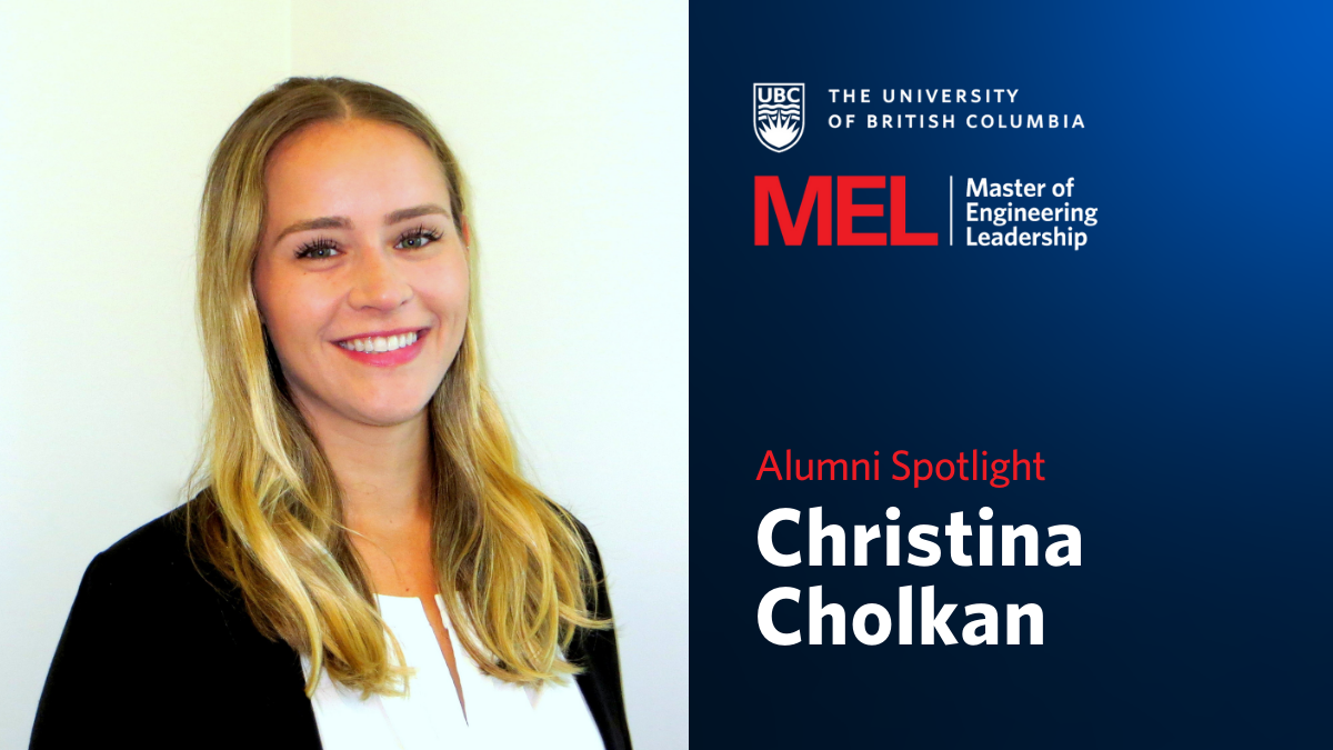 Alumni Spotlight: Christina Cholkan