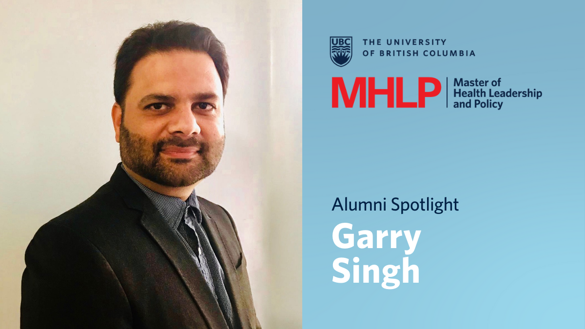 Alumni Spotlight: Garry Singh