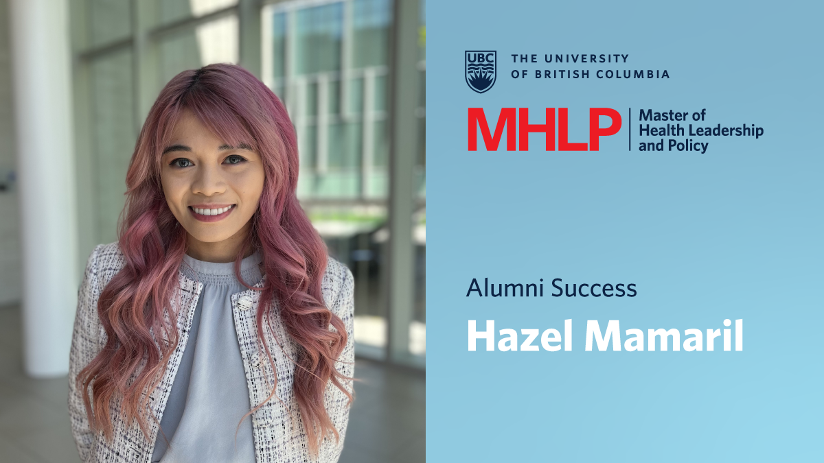 Alumni Spotlight: Hazel Mamaril