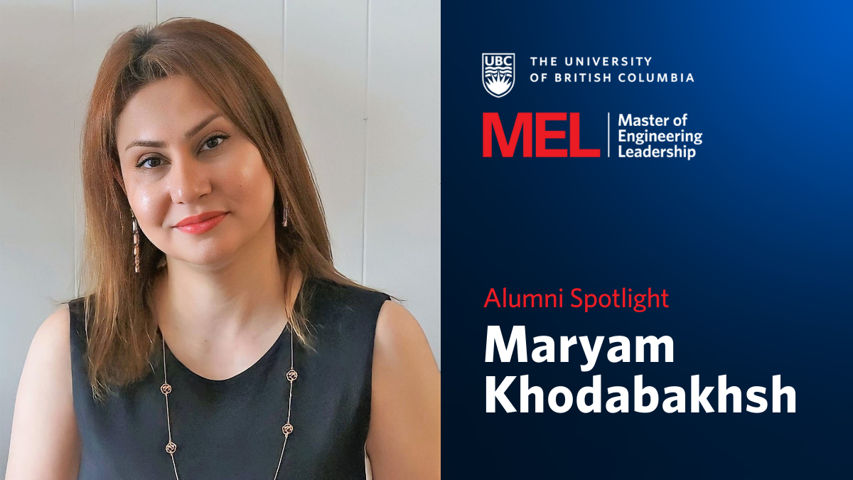 Alumni Spotlight - Maryam Khodabakhsh