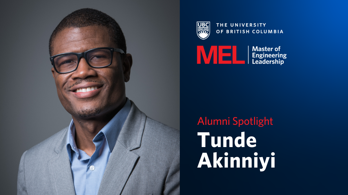 Alumni Spotlight: Tunde Akinniyi