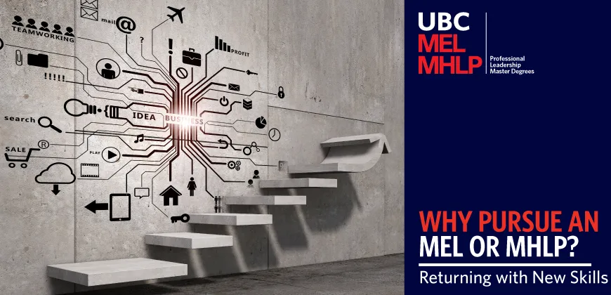 A diagram with various icons representing different concepts, such as technology, innovation, and leadership, is drawn on a concrete wall. A staircase leads towards the diagram, suggesting a path to a brighter future.