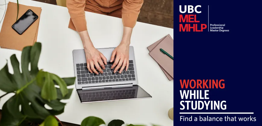 Thinking about working while doing a master's degree?