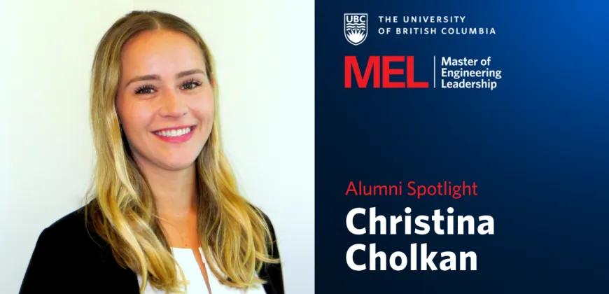 Alumni Spotlight: Christina Cholkan