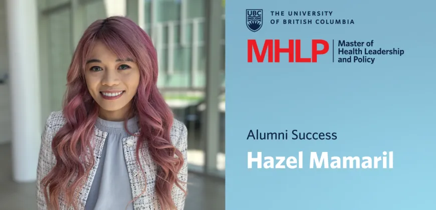 Alumni Spotlight: Hazel Mamaril