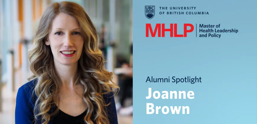 Alumni Spotlight: Joanne Brown