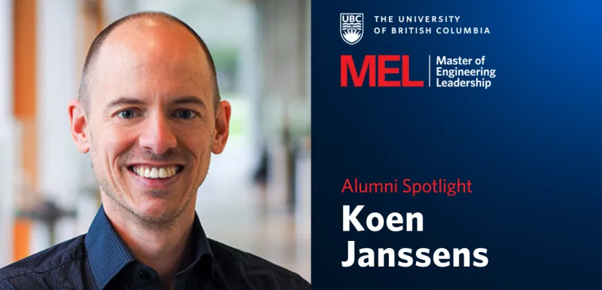 Alumni Spotlight: Koen Janssens