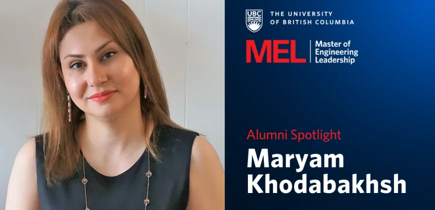 Alumni Spotlight - Maryam Khodabakhsh