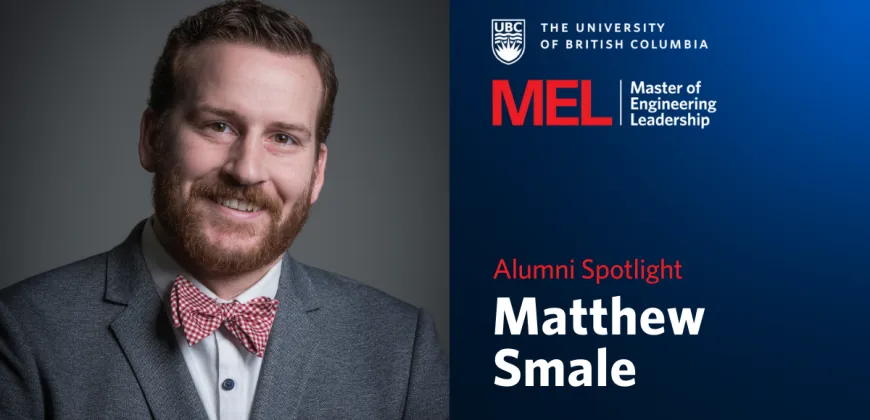 Alumni Story: Matthew Smale