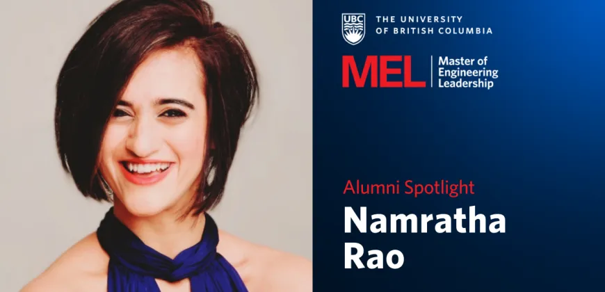 Alumni Spotlight: Namratha Rao
