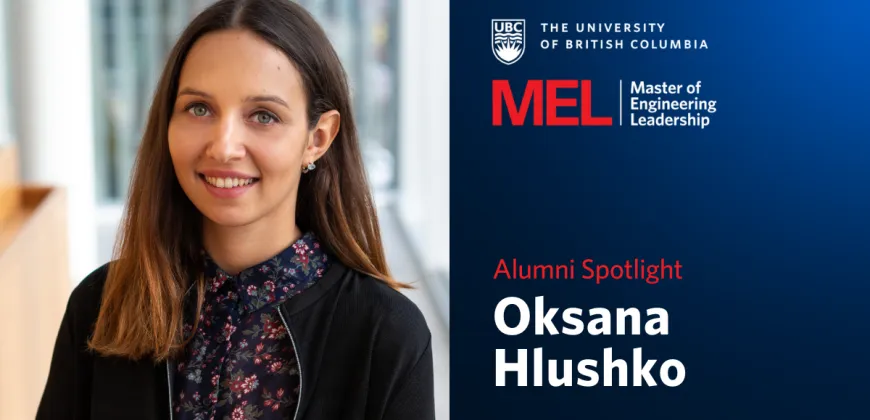 Alumni Spotlight: Oksana Hlushko