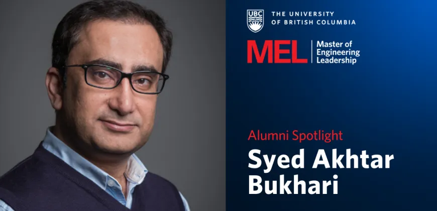 Alumni Spotlight: Syed Akhtar Bukhari 