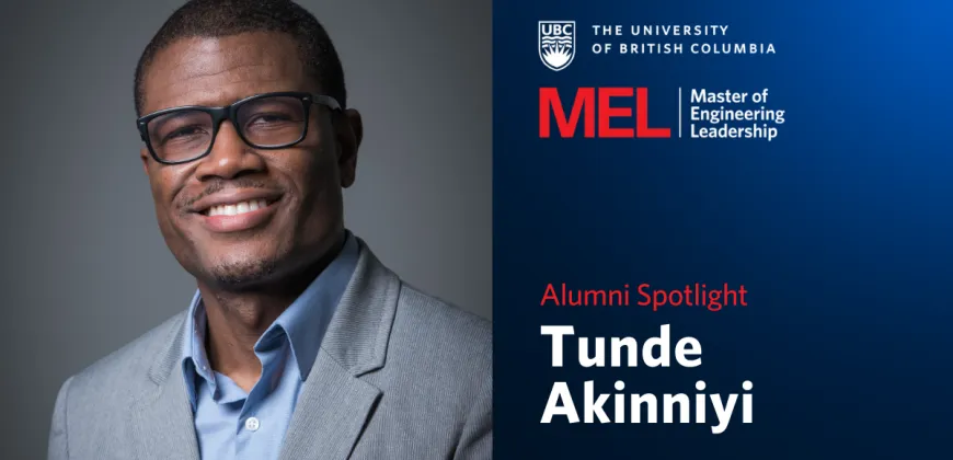 Alumni Spotlight: Tunde Akinniyi