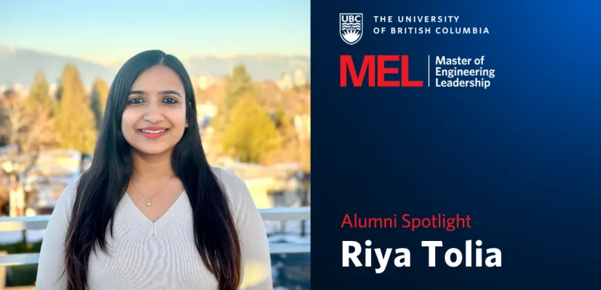 Alumni Spotlight: Riya Tolia