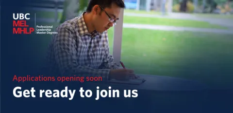 Get ready to join us banner: Applications opening soon for 2027